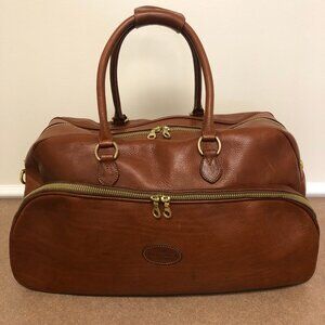 Tangaroa Venezia Terrida Vintage Italian Genuine Leather Designer Large Bag NEW